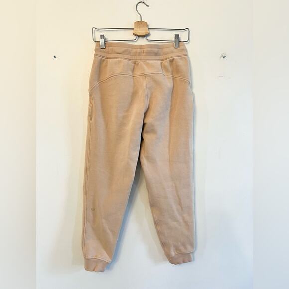 Lululemon Scuba High-Rise Joggers tan Trench sweatpants Athleisure neutral gym 4 - Picture 5 of 11